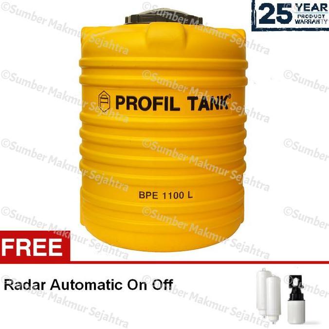 New Tangki Air / Tandon / Toren Profil BPE 1000 Liter - BPE1000