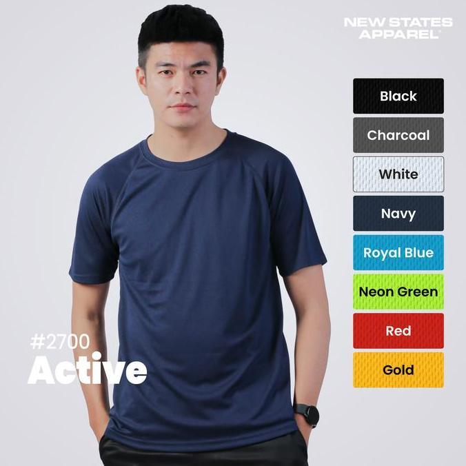 Kaos polos Dri-Fit New States Apparel 2700