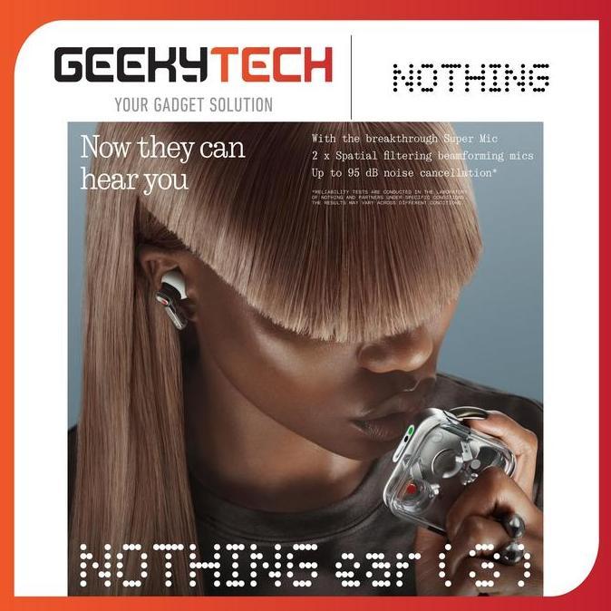 Murah Nothing Ear (3) - Nothing Ear 3 - Tws - Garansi Resmi