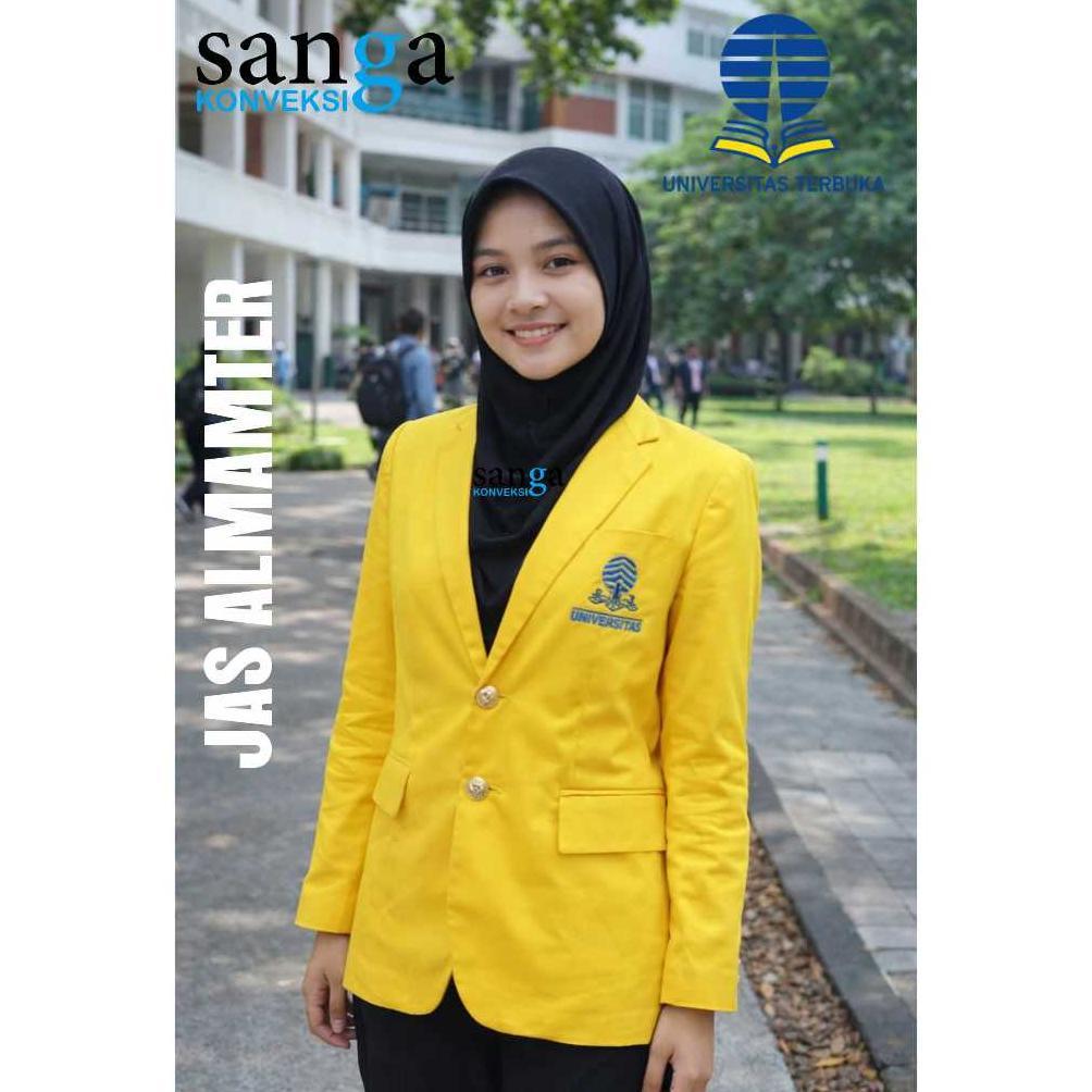 Promo Jas Ut / Almamater Ut/ Ready Stock Almamater Universitas Terbuka Ut Murah  (Raja Jas Almamater