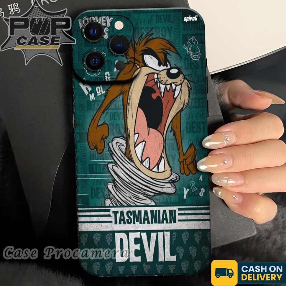 BESTPROMO Casing Procamera - Tazmania - Softcase Silicon - Full Protection - Untuk Iphone Samsung Xi