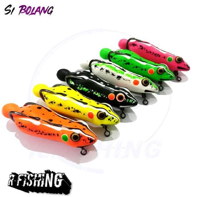 SOFT FROG GEOL SI BOLANG 6CM | UMPAN CASTING GABUS DAN TOMAN (TERBAIK) (TERBARU) (TERMURAH)