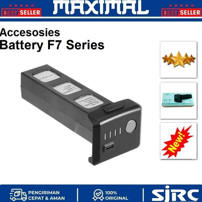 TERBARU - Li-po Baterai SJRC F7S 4K PRO 11.1V 2600mAh Battery Drone Original