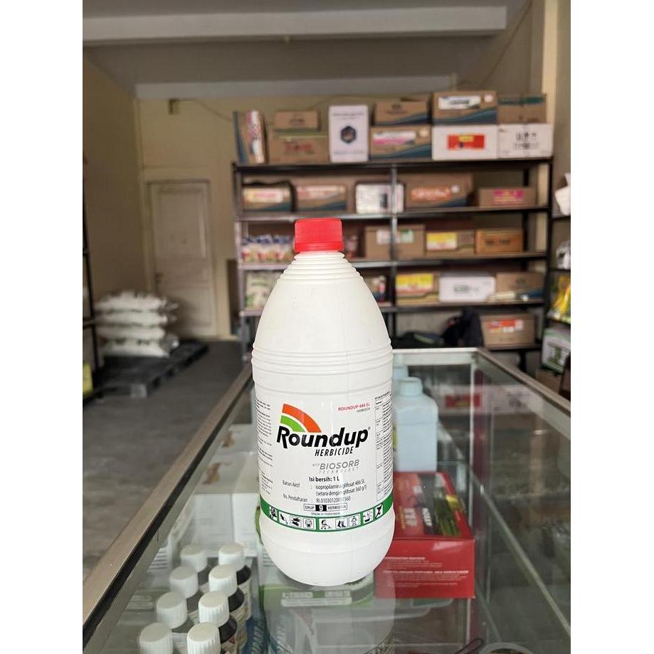 Roundup 1 Liter Herbisida Pembasmi Gulma & Rumput Bandel | Obat Rumput Cepat Mati (TERBAIK) (TERBARU