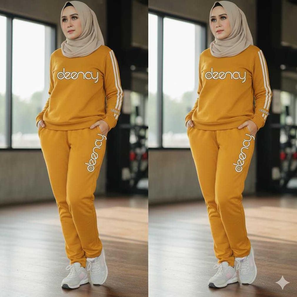 Terbaru Olivia Training / Setelan Olahraga Wanita / Stelan Wanita Muslim / Setelan Training Wanita
