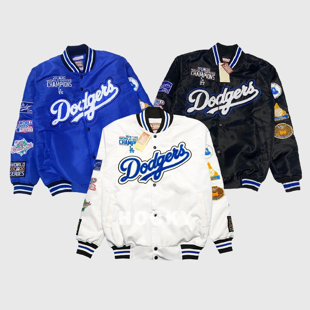 Recommended Hocky - Jacket Varsity Baseball La Dodgers Mbl Unisex Full Bordir Premium  Distro