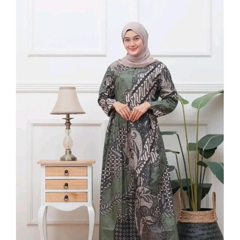 Promo Bulan Ini Gamis Batik Pekalongan Busui  Jumbo Ld 100 Ld 110 Ld 120 Ld 130 Baju Muslimah Terbar