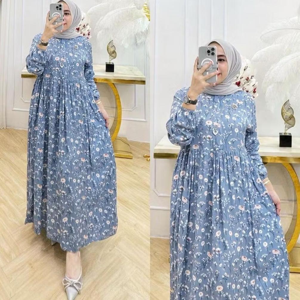 Grade Ori Gamis Rayon Viscose Premium Terbaru - Rayon Premium Viscose - Gamis Terbaru 2026