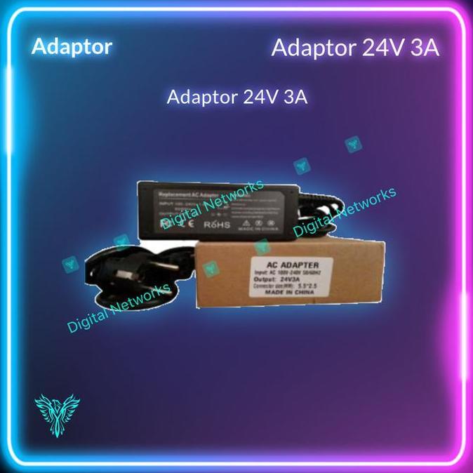 Adaptor 24V 3A OEM Power Adaptor 24V 3A Adaptor 24volt 3amp