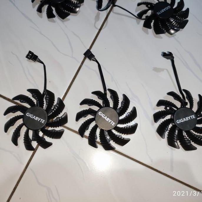 Fan Vga Gigabyte GTX 980 980ti Titan X 75mm 4pin