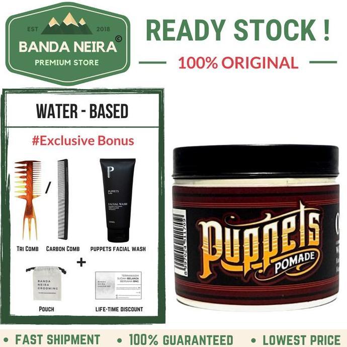 Puppets Pomade Water Based / Soluble