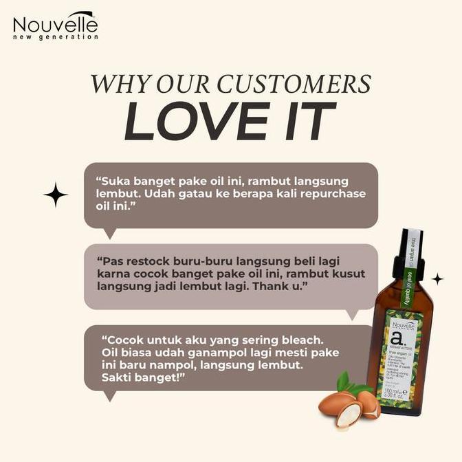 NOUVELLE Argan Active - True Argan Oil