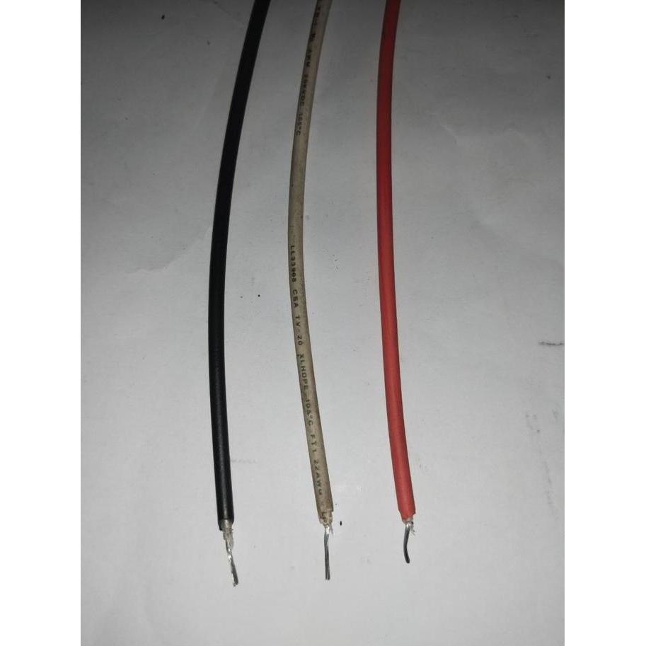 KABEL AWG 22 SERABUT PUTIH DOUBLE INSULATION YATZ27