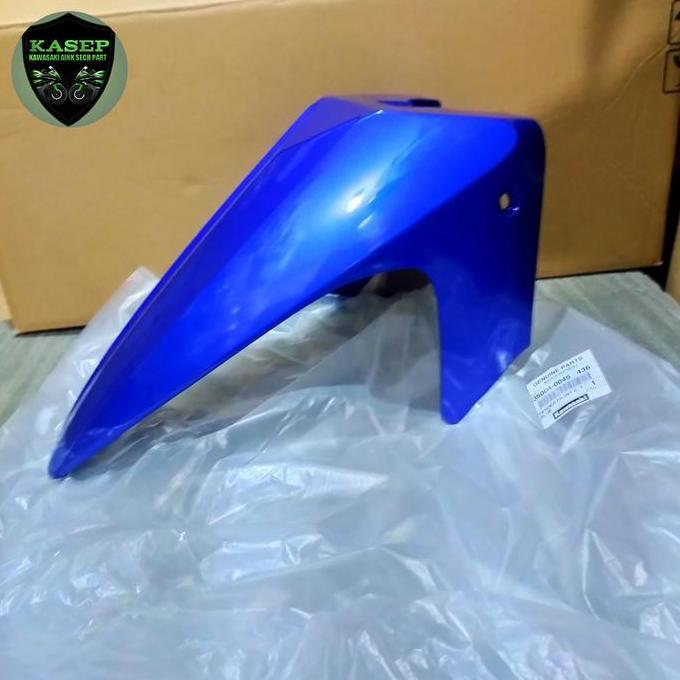 spakbor depan zx130 biru