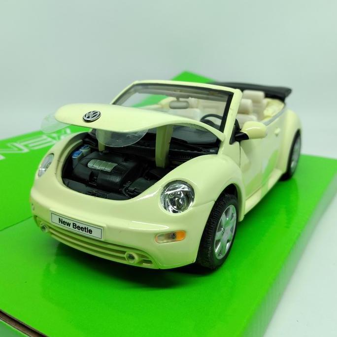 Diecast VW New Beetle Convertible Welly Nex 1:24