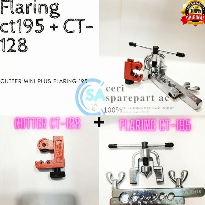 DF152 - cutter pipa ac mini ct128 dan flaring ct 195 pemekar pipa tembaga