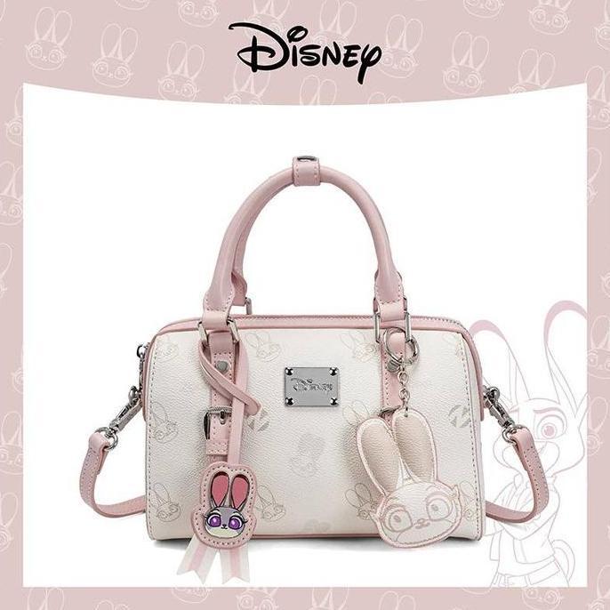 Grosir [Exlusive Titkokshop]  Zootopia Tas Handbag Speedy Disney Box Premium Wanita 73087