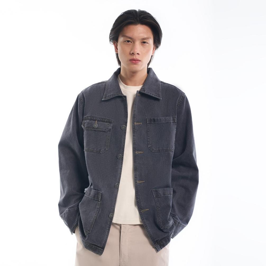 original m231 shift jaket denim pria 0998