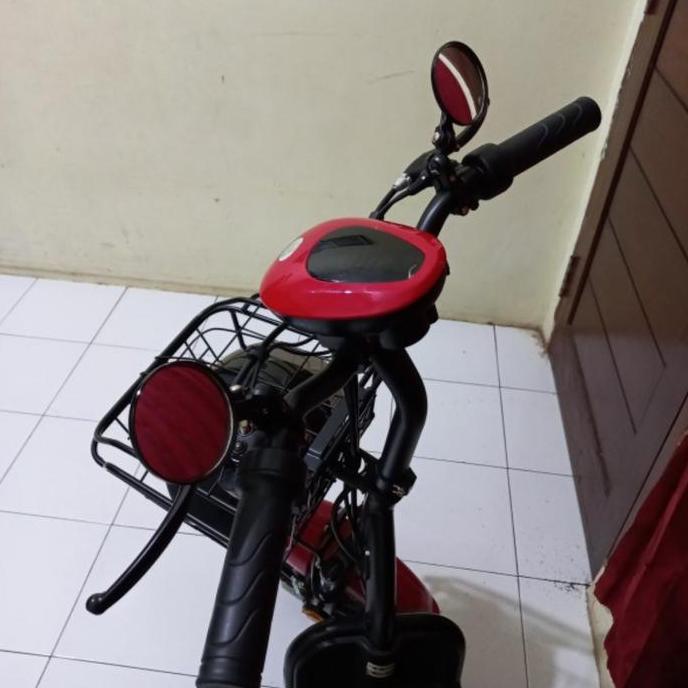 Kaca Spion Sepeda Pasang di stang Cocok Semua Sepeda Harga sepasang