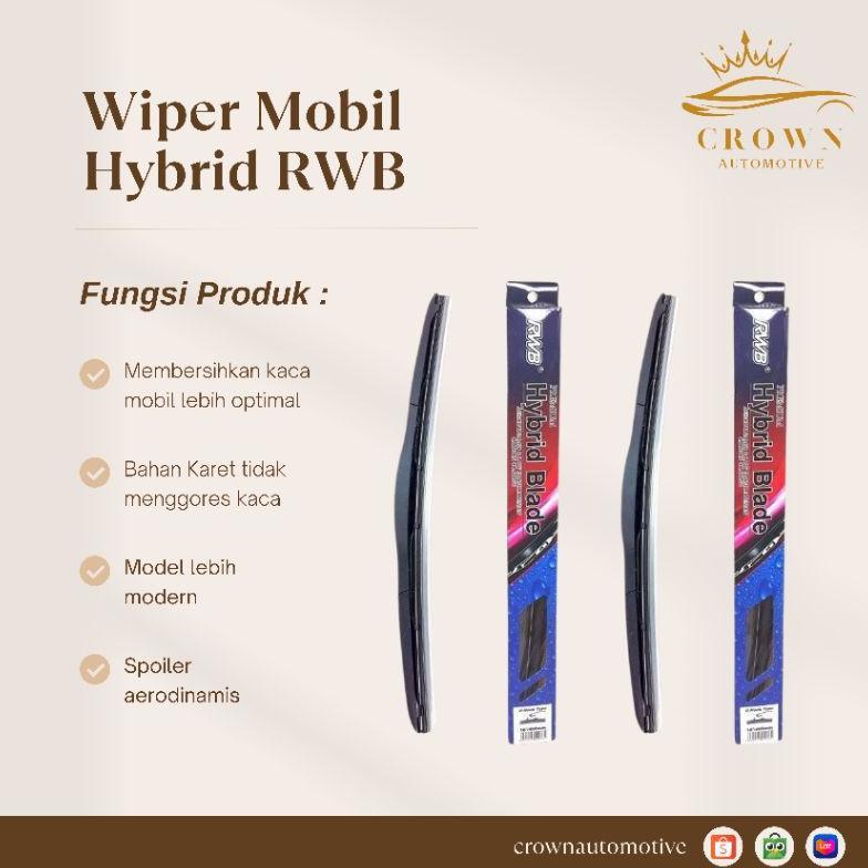 Wiper Mobil Rwb Hybrid / Wiper Hybrid Rwb / Wiper Rwb Universal