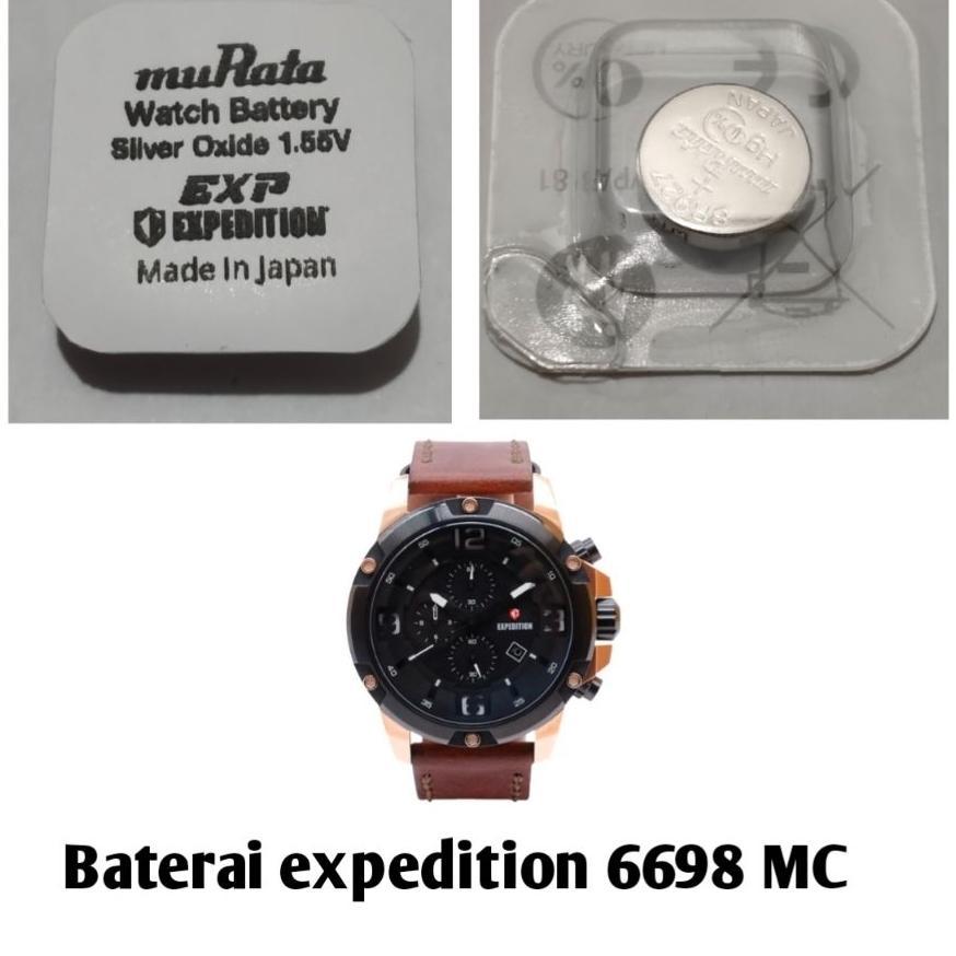 Baterai Jam Expedition Original 6698Mc