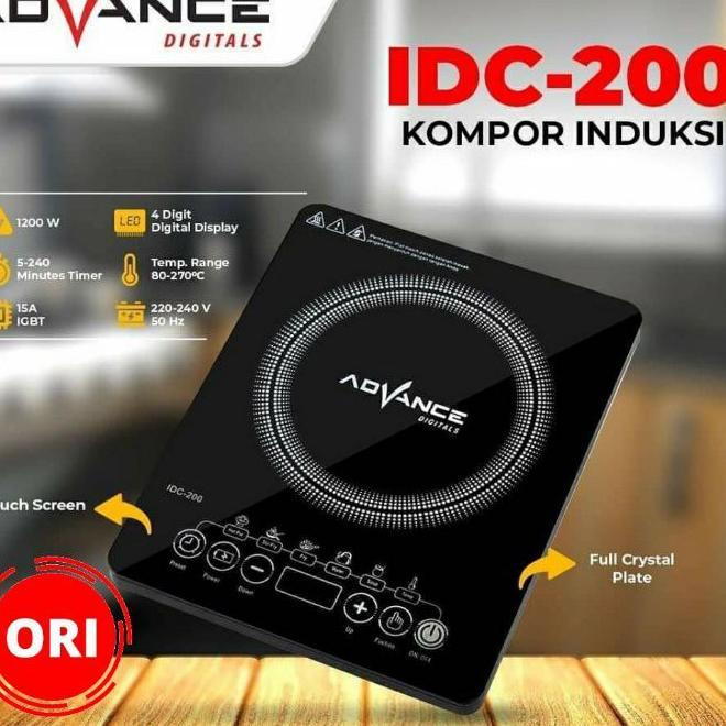 Advance Kompor Listrik Induksi Idc-200 /Welhone Wkl-02