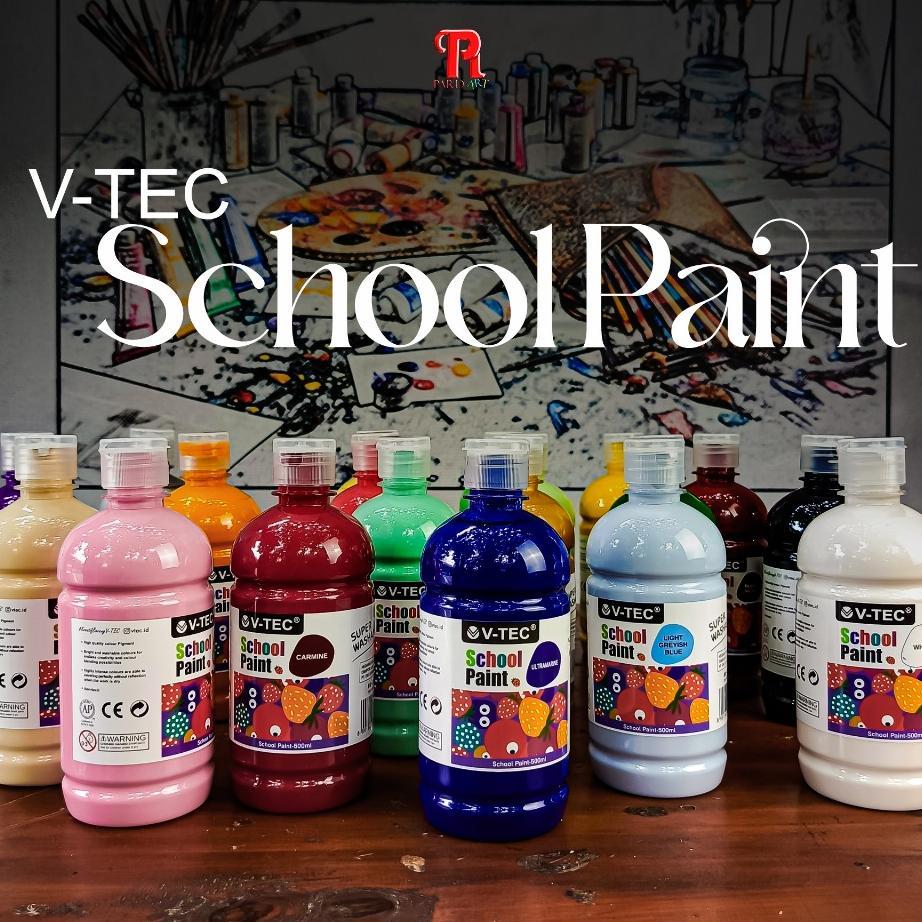 V-Tec Acrylic 500Ml / Cat Akrilik / Cat Lukis