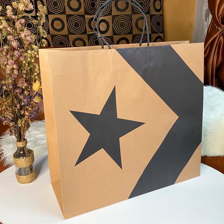 Paper Bag Converse Size Xl Original Store Pembungkus Kardus Sepatu Paperbag Mall