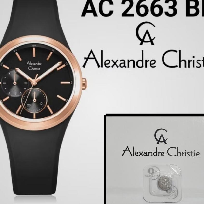 Baterai Jam Tangan Alexandre Christie Ac 2663 Bf