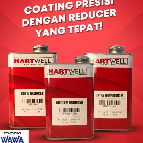 Thinner Tiner Pu Hartwell Medium Reducer Pengencer Cat Pu Clear Pernis 1Liter
