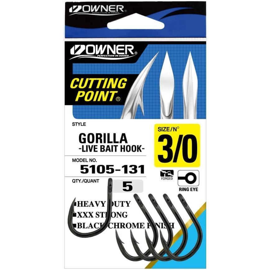 Mata Kail Owner Gorilla Live Bait Cutting Point