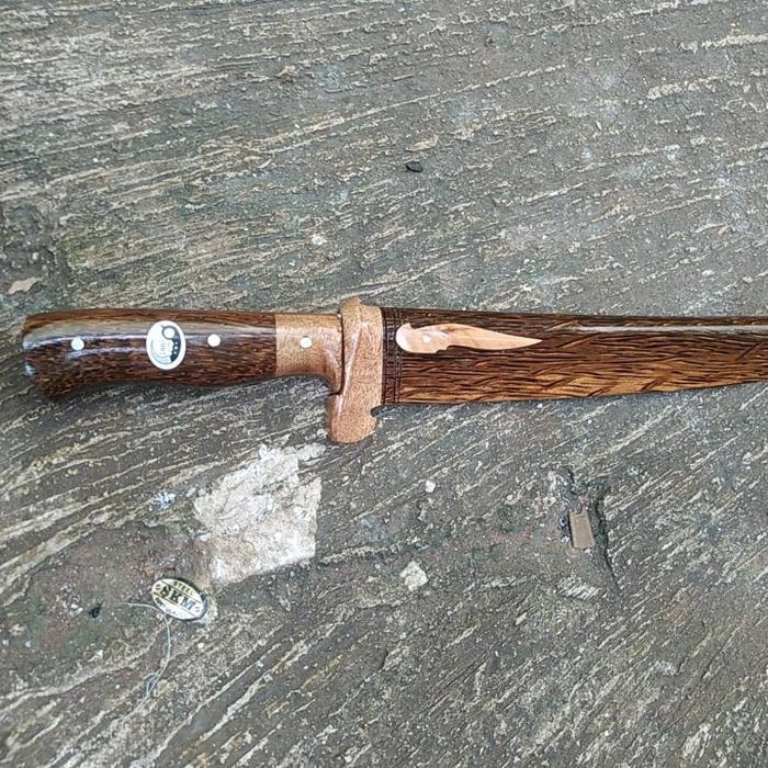 Bisa Cod - Golok Sembelih Tarisi Baja Per Ruyung 01