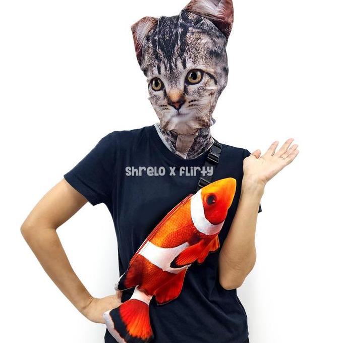 Promo Tas Selempang Punggung Dada Ikan Anemone Nemo Anemon Unik Hobby Mancing Diving Sunmori Lari Pa