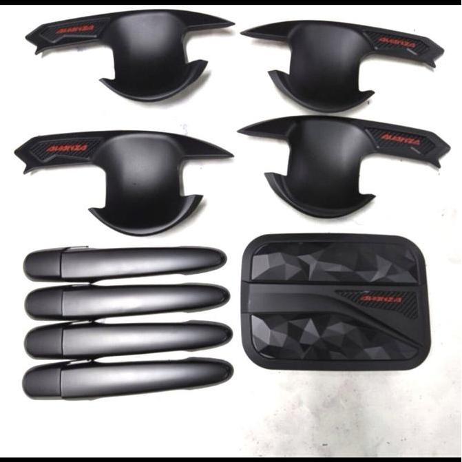 // PAKET OUTER MANGKOK COVER HANDLE PINTU TANK COVER ALL NEW AVANZA HITAM //