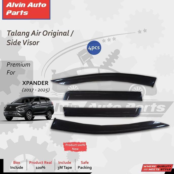 sifahaj - TALANG AIR XPANDER ORIGINAL / SIDE VISOR MITSHUBISHI XPANDER 2017 - 2025 / ACCESSORIES XPA