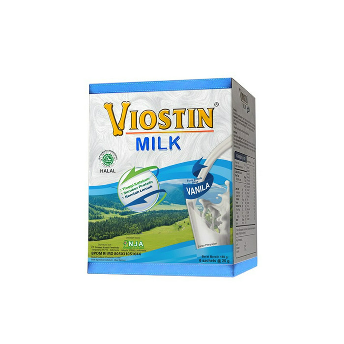 VIOSTIN MILK VANILA 6SACH@25G