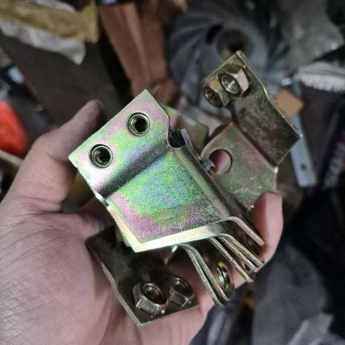 1 BIJI BRAKET KOIL CDI GANDENG MODEL BGM DUCATI PLESSEY ICA BOBINA VESPA PX SPARTAN NON STARTER ORI 