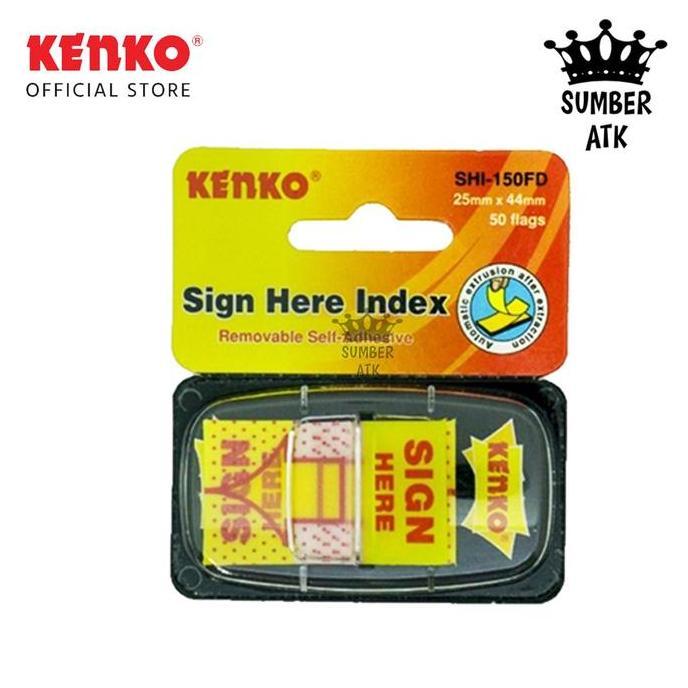Sign Here Index Kenko SHI-150FD / Penanda Kertas