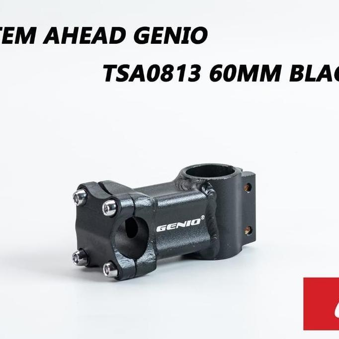 stem ahead Genio tsa0813 60mm alloy standart 28.6/25.4 tiang stang sepeda mtb fixie steam
