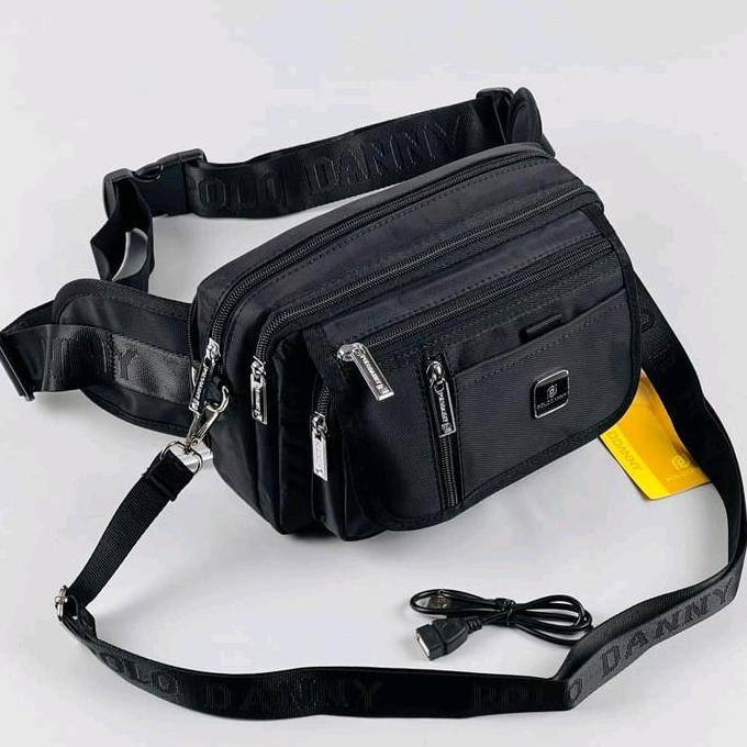 Sale Tas Slempang Polo Danny Multifungsi Tas Pinggang Original Tas Pria