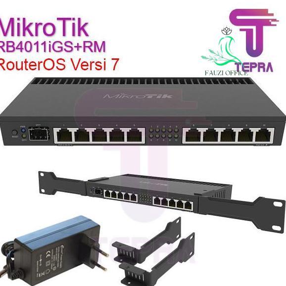 Mikrotik Rb 4011 Igs + Rm Rb4011Igs+Rm