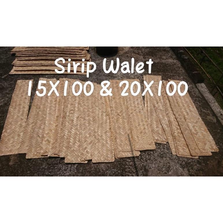 Asli Supplier Sirip Walet 15X100 & 20X100 Besek Walet Besek Kepang