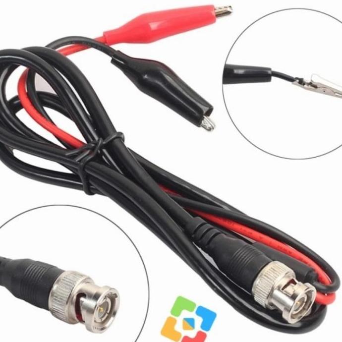 KABEL PROBE OSILOSCOP OSCILLOSCOPE CABLE ALLIGATOR PROBE BUAYA CLIP D'90
