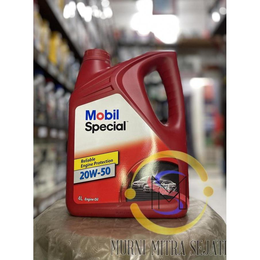 HARGA DISC - Mobil Special Oil Oli SAE 20W-50 20W50 20 W 50 Galon 4 L
