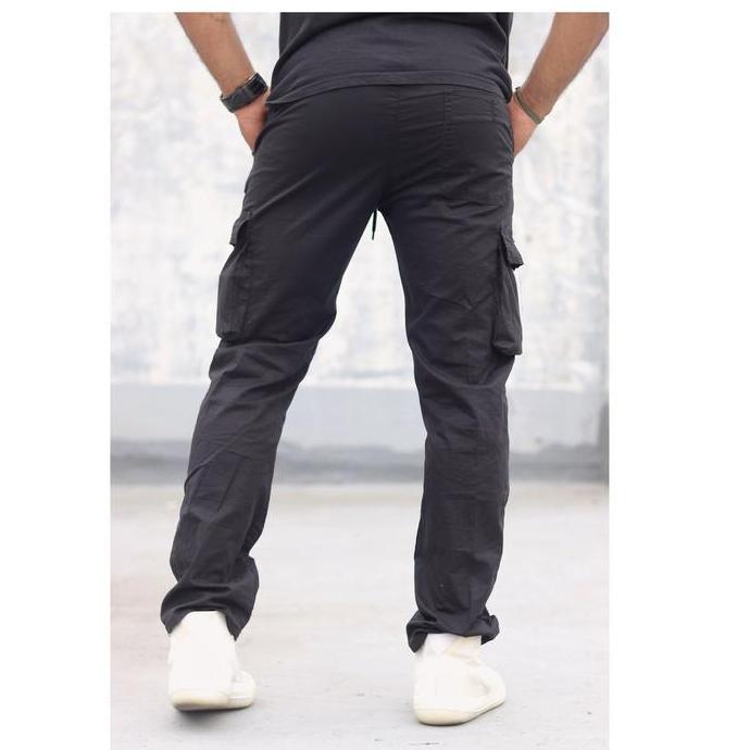OOTD CELANA PANJANG CARGO RIP PRIA PREMIUM IMPORT slim-fit OOTD