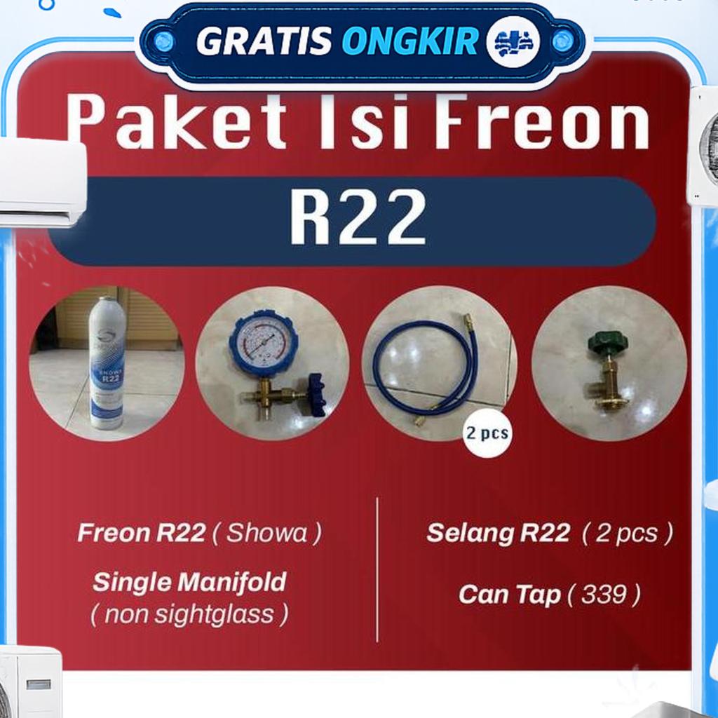 Paket Isi Freon / Preon | R22