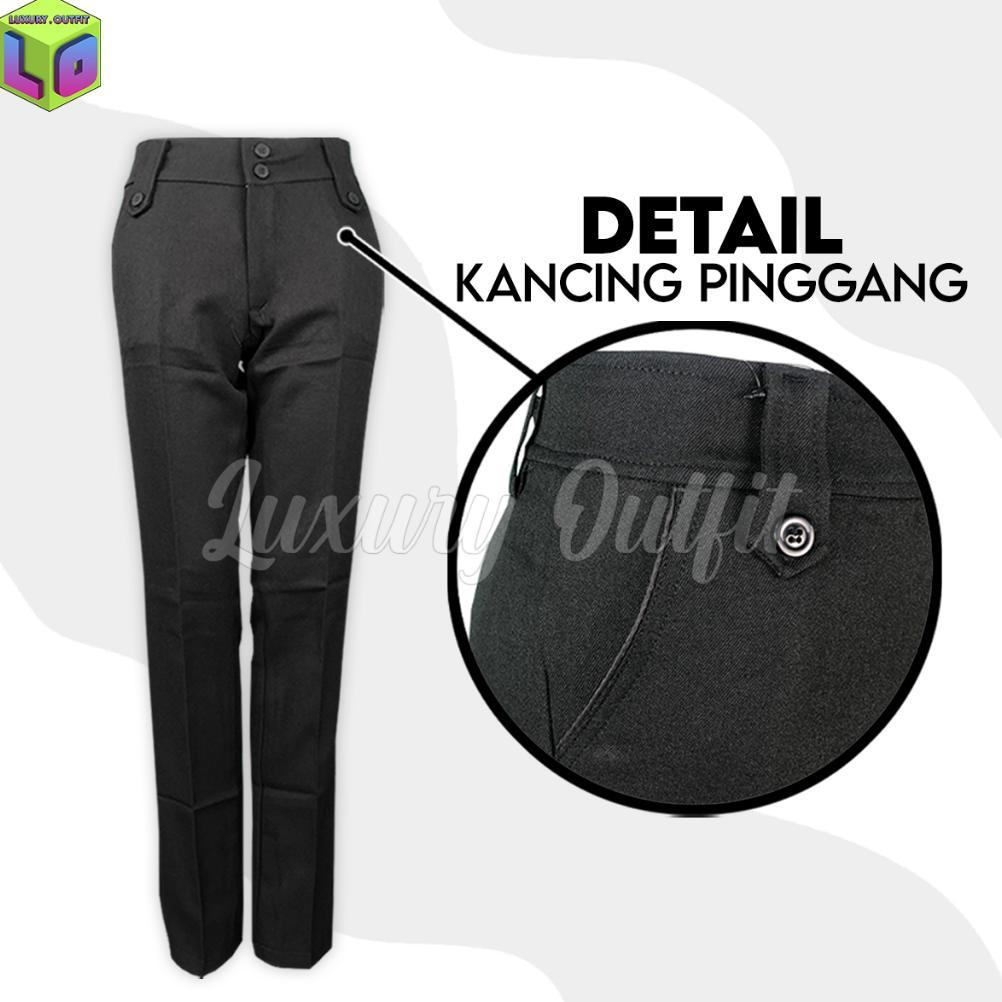 Diskon One Set Setelan Wanita Jas Blazer Formal Celana Bahan Panjang Stelan Jas Kerja Kantor Cewe Po