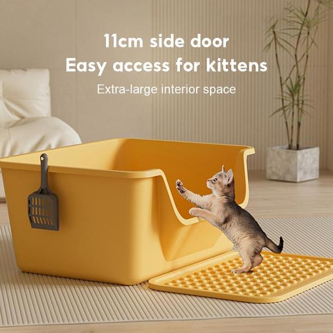 Toilet Kucing Bak Pasir Kucing Litter Box Kucing Cat Litter Box