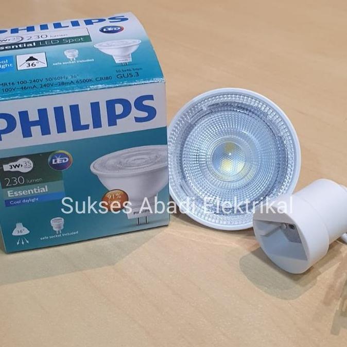 Zaito- Essential Led Mr16 3W Philips