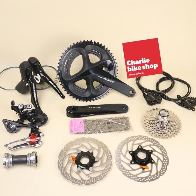 cleoncuan / Groupset Shimano 105 R7020 Hydraulic Disc Brake Diskon